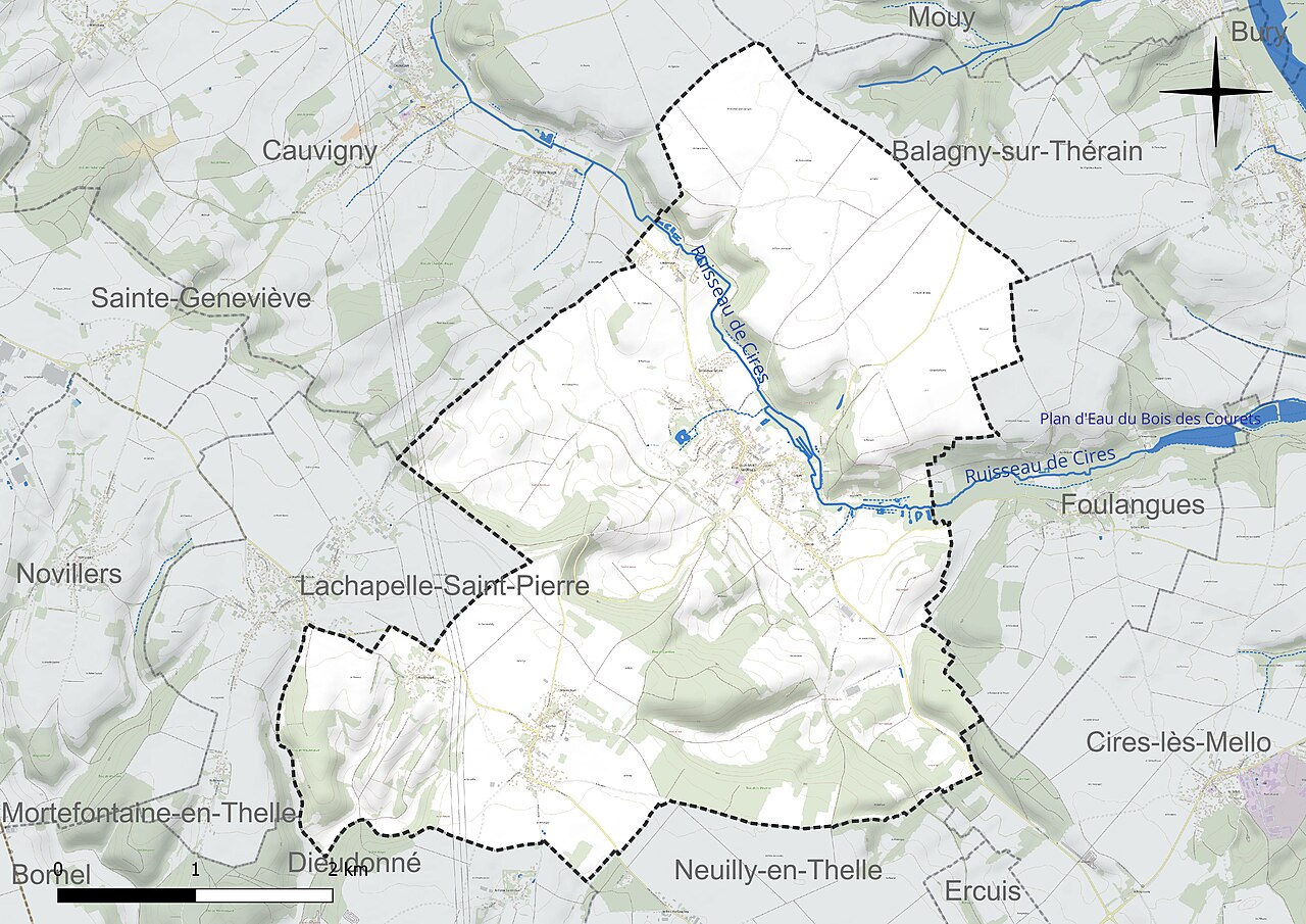 Anciens bâtiments de la Grange aux dîmes